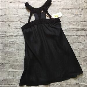 M.S.S.P. Specialty Cut Tank in Black